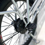 CRONY 22 Inch Ilan Princess Electric Car 350w 48v mid drive city electric bike removable lithium battery bicycle - Edragonmall.com