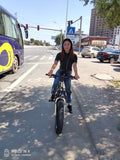CRONY 22 inch sand electric vehicle Outdoor desert riding electric bicycle | Black - Edragonmall.com