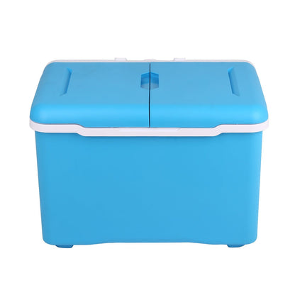 Crony 36L Hand pull refrigerator with BT speaker blue color - Edragonmall.com