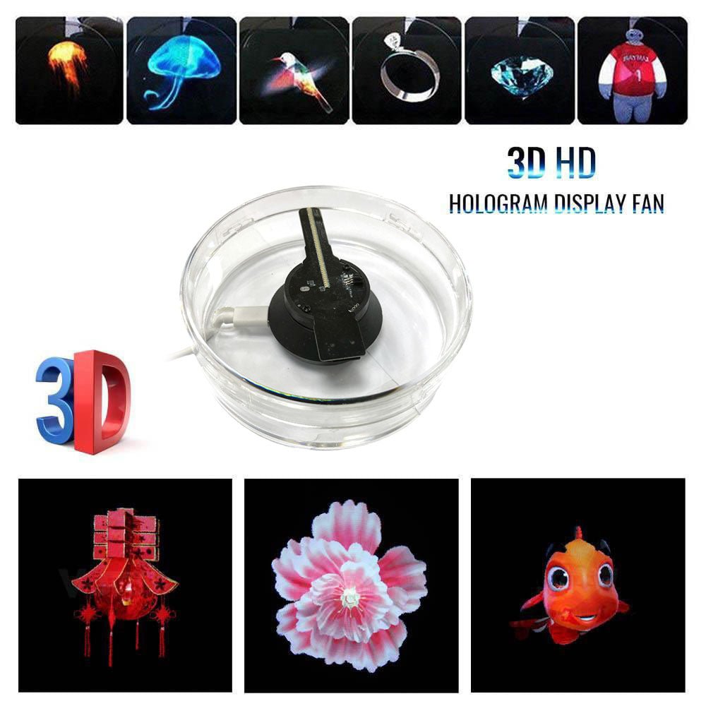 CRONY 3D Mini Hologram Advertising Fan Screen With protection cover - Edragonmall.com