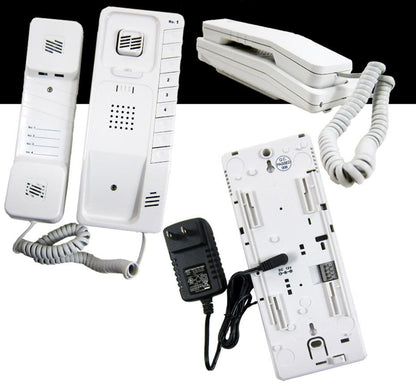 Crony 4-Way Intercom Audio Doorphone Loudly Clear Voice Doorbell Kit Easy to Install -RL-0004 - Edragonmall.com