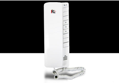 Crony 4-Way Intercom Audio Doorphone Loudly Clear Voice Doorbell Kit Easy to Install -RL-0004 - Edragonmall.com