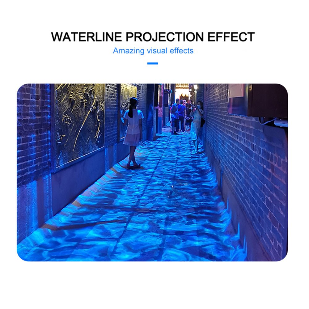 CRONY 40W Water wave lamp Outdoor 40W LED Waterproof Water Wave Effect Spot Light - Edragonmall.com