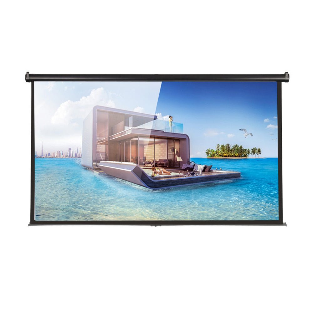 CRONY 50 Inch 4:3 Laptop Expandable mini Screen Projector Desktop Screen Use for Business Meeting Table Screen - Edragonmall.com