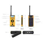 Crony 5W CY-919 Rechargeable Two-way Radios, Wireless Portable Business Walkie Talkies With solar charging, flashlight, compass - Edragonmall.com