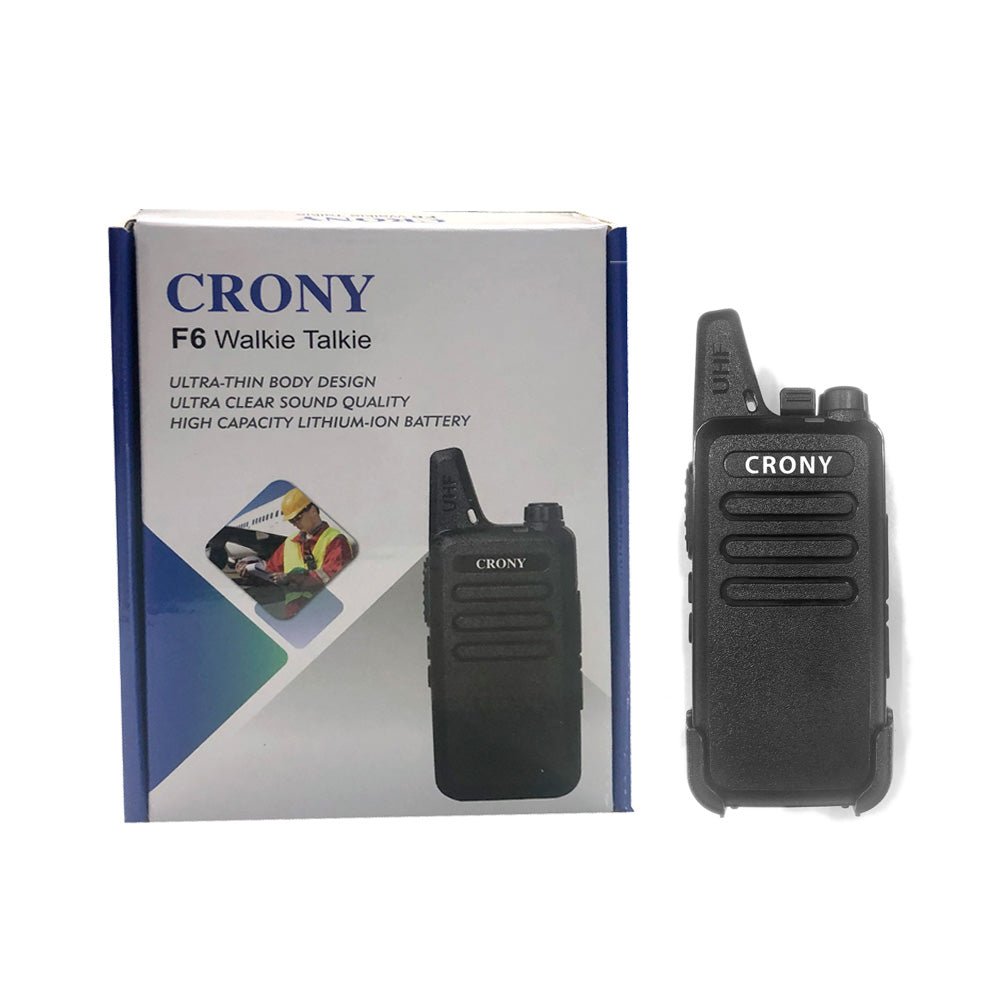 CRONY 5W F6smart walkie-talkie Walkie Talkie Professional FM Transceiver - Edragonmall.com