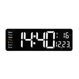 CRONY 6626 Electronic Clock Living Room Wall-Mounted Large Screen Display LED Digital Clock - Edragonmall.com