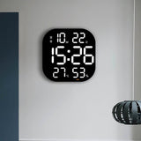 CRONY 6632 Living room countdown timer gym wall clock led acrylic decoration creative large electronic clock wall hanging - Edragonmall.com