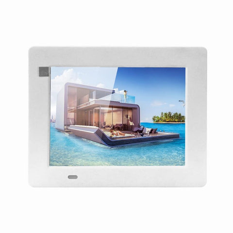 Crony 7inch Photo Frame 10GB Storage Supports Remote Control Player Stereo MP3 Time-2 - Edragonmall.com