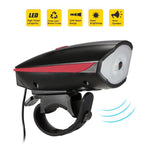 CRONY Accessories Scooter lamp + horn Bicycle e-Scooter LED Head Light Super Horn Electronic Bell Lamp Water Resistant - Edragonmall.com
