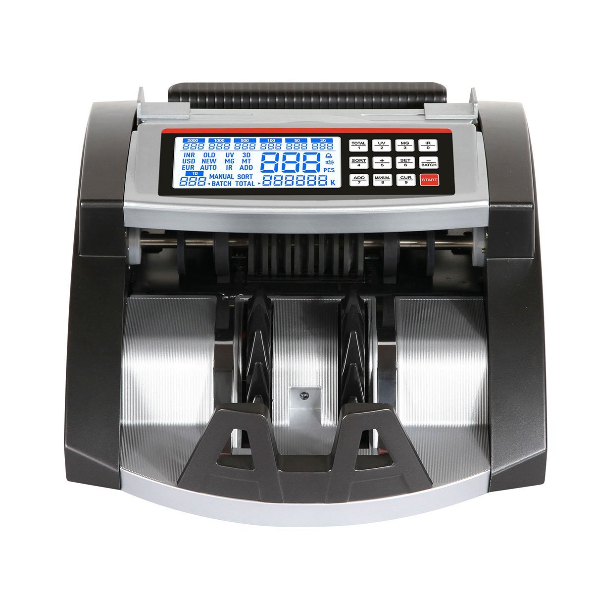 ماكينة عد النقود الأوتوماتيكية من كروني AL-6000، أدوات التحقق من الأوراق النقدية