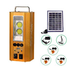 CRONY AT-8826 solar power system Complete Rechargeable Solar Home Lighting System with USB - Edragonmall.com