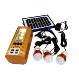 CRONY AT-8826 solar power system Complete Rechargeable Solar Home Lighting System with USB - Edragonmall.com