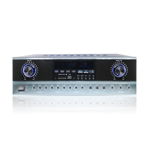 CRONY AV8600 Professional system Amplifier with BT sound system power amplifier home audio amplifier 120w with coaxial and optical input - Edragonmall.com
