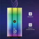Crony B009 Car Bakhoor With BT Speaker USB Type-C Power Bakhoor Rechargeable | Color plating - Edragonmall.com