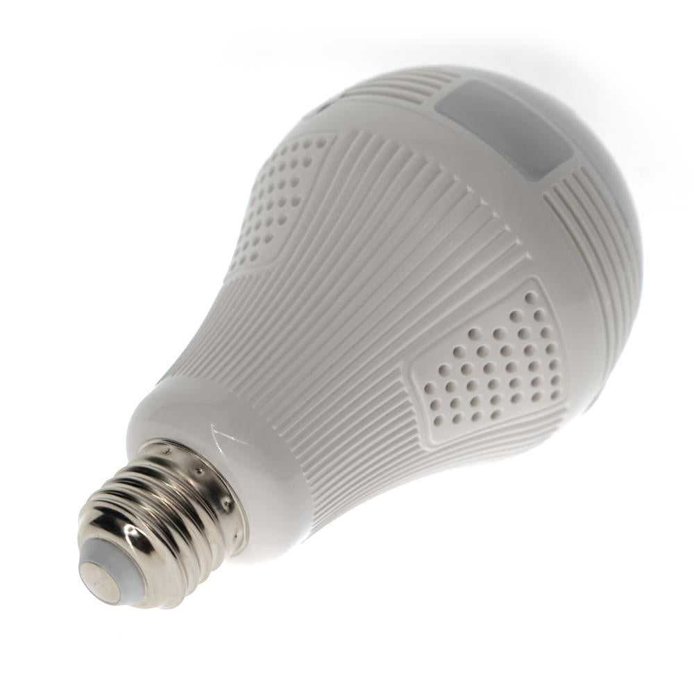 Fisheye light hot sale bulb camera