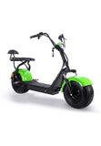 Crony Britain Flag Harley 60V Electric motorcycle with Big Wheels Double Seats for Adults - Edragonmall.com