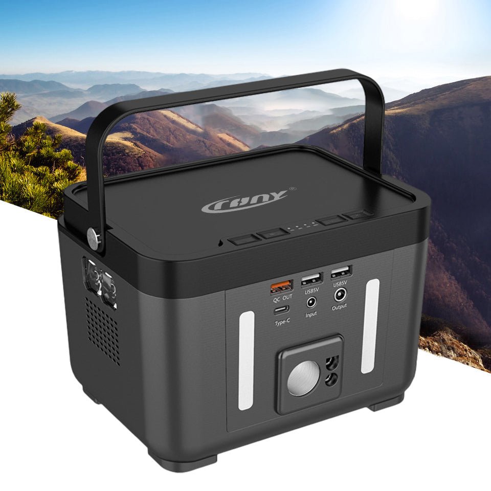 CRONY BS200 Portable Power Station With LED Lighting For Outdoor Camping - Edragonmall.com