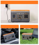 CRONY BS300 Portable Power Station Portable 220v lithium solar power generator system with wireless charging - Edragonmall.com