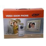 Crony BV21 Smart Video Doorbell Wireless Anti-theft Camera with Indoor Chime, 2-Way Talk Control for Iphone and Android App - Edragonmall.com