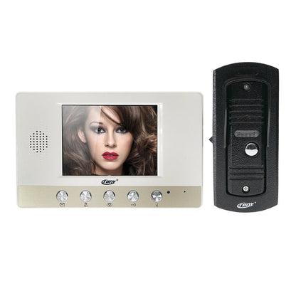CRONY BV46 Doorphone Video Intercom System Monitor, HD Camera Video Doorbell Outdoor Doorbell - Edragonmall.com