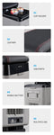CRONY CF15 15L Vehicle Refrigerator with APP DC 12V for centre armrest in car truck refrigerator with battery - Edragonmall.com