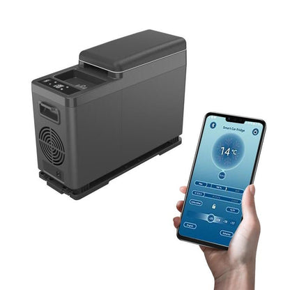 CRONY CF8 8L Vehicle Refrigerator with APP Car Refrigerator Freezer Small Fridge for Family Camping Cooler and Warmer - Edragonmall.com