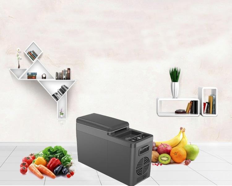 CRONY CF8 8L Vehicle Refrigerator with APP Car Refrigerator Freezer Small Fridge for Family Camping Cooler and Warmer - Edragonmall.com