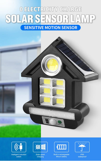 CRONY CL-S180 Solar induction street lamp LED Large Size Solar Street Lights Outdoor IP67 Waterproof with Remote - Edragonmall.com