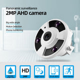 CRONY CN-6002 2MP Panoramic Camera 180 Wide Angle 1080P Fisheye AHD Security CCTV Camera - Edragonmall.com