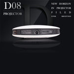 CRONY D08-Projector dlp 3D 4K Rk3368 2G 8G mini projector hd 1080p smart mini portable projector - Edragonmall.com