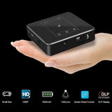 CRONY D13 projecter DLP 1080P Smart Mini Projector Home Projector USB Video Media Player - Edragonmall.com