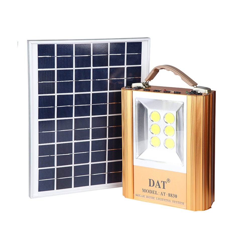 Dat Solar Lightining System CRONY DAT AT-8830 Solar Home Light System – Edragonmall.com
