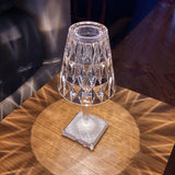 CRONY Diamond lamp 16 color RGB touch color + remote and recharge Crystal Diamond Table Lamp - Edragonmall.com