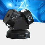 CRONY Double-ended ball rolling LED With laser 8X10W RGBW 4in1 LED Moving Head Beam Light Rotation Double Arms beam light For DJ Party - Edragonmall.com