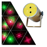 CRONY Double hole cylinder laser lamp USB laser light star light strobe laser light - Edragonmall.com
