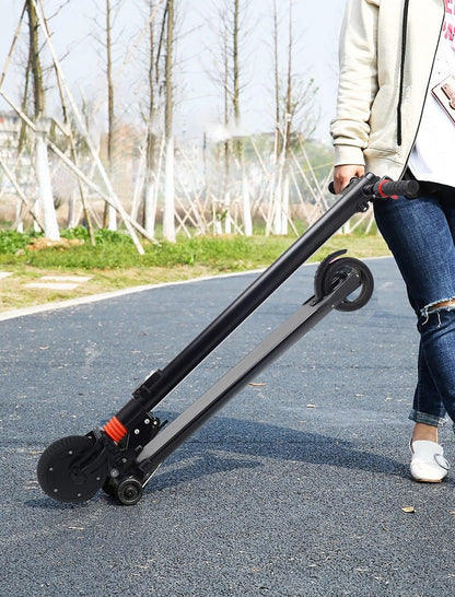 CRONY Electric Scooter S6 Aluminium Alloy Folded 6.5 Inch tires | White - Edragonmall.com