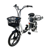 CRONY Elf food truck Express Delivery bike 48V 350W Carbon Steel high quality single speed electrical bicycle - Edragonmall.com