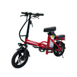 CRONY  F6 Electric Folding Bike  14 inch folding electric bicycle mini battery car small electric car instead of lithium battery