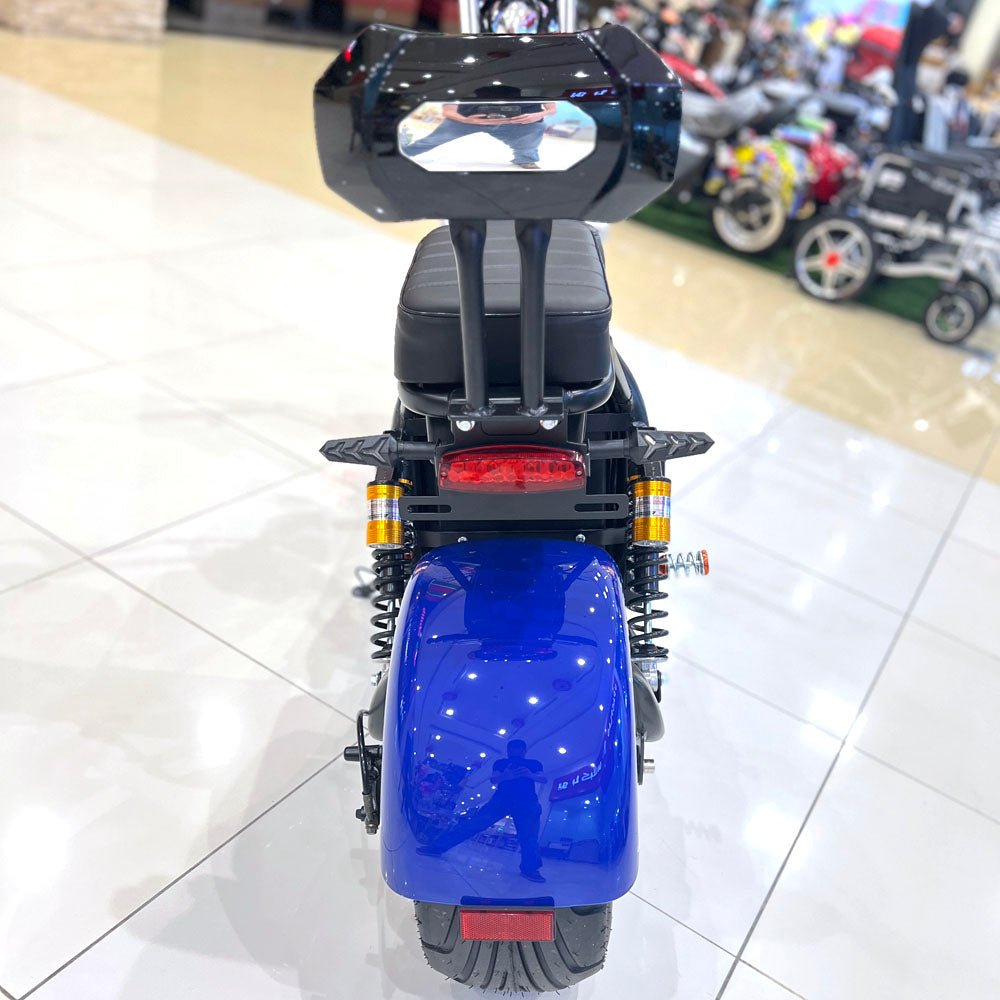 CRONY G-029 3000W Electric Motorcycle Motorbike High Speed Harley tyre Double Seat with double battery - Edragonmall.com