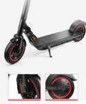 CRONY G9 Endurance 60KM E-Scooter Max speed 46Km/H Aluminium Alloy Folded 10 Inch tires | Dark grey - Edragonmall.com