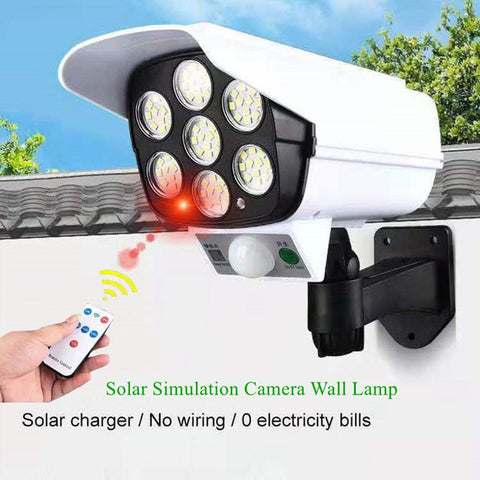 solar lights camera