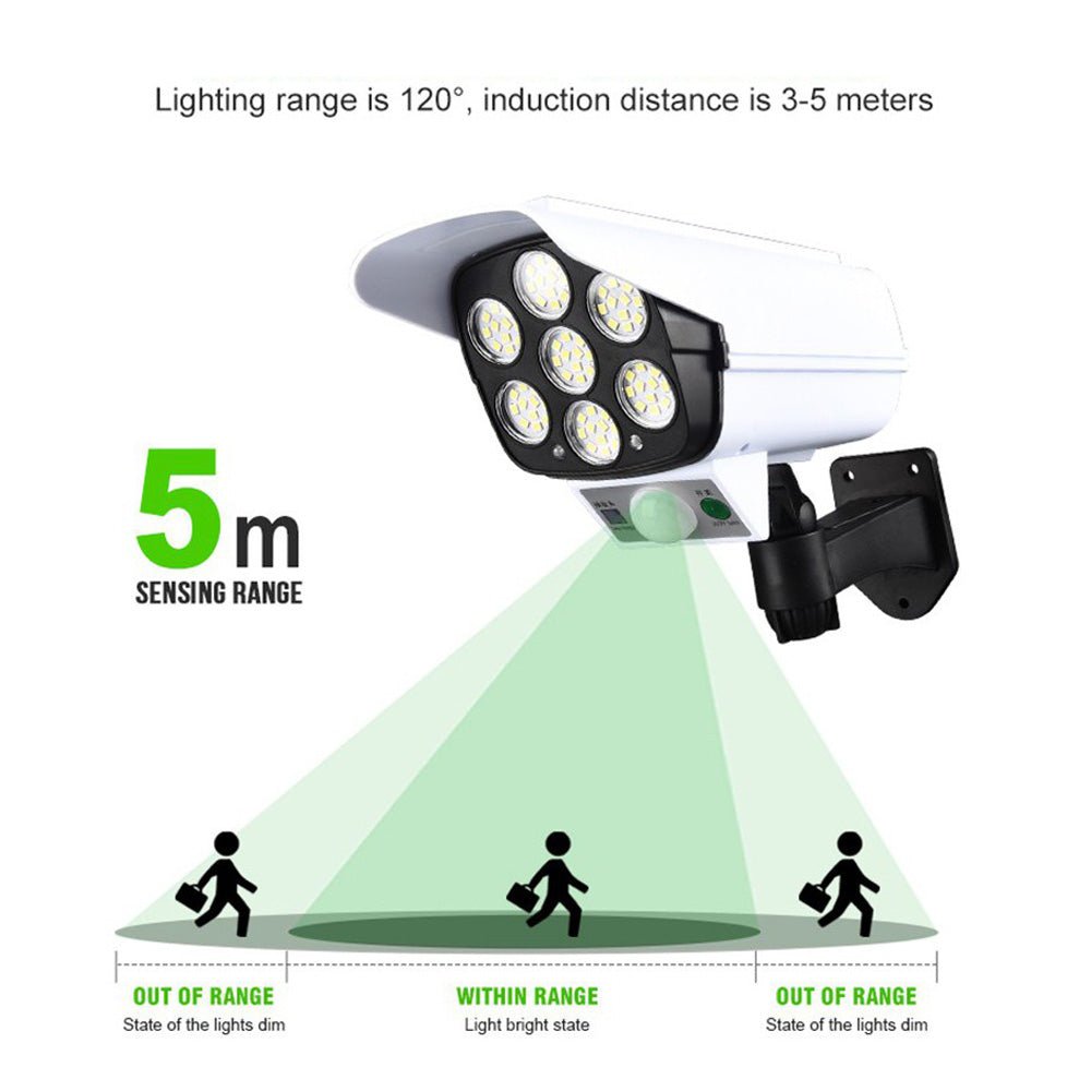 Motion sensor light with 2024 camera