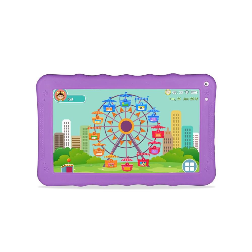 CRONY K19 9-inch 8GB ROM 512MB RAM Android WIFI Kids Tablet | Purple - Edragonmall.com