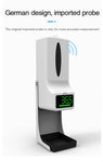CRONY K9 Pro X Automatic Temperature Measurement&Disinfection Mach Intelligent Sensor Soap Dispenser with Thermometer Infrared Thermometer Dispenser - Edragonmall.com