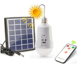 CRONY KB7003A Solar Light Outdoor Rechargeable Emergency Remote Control Camping Solar Panel Charger System - Edragonmall.com