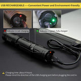 CRONY L50 LED Flashlight Outdoor Flashlight 1200 Lumens USB Rechargeable Torch Lithium 18650 Battery Waterproof IPX8 - Edragonmall.com