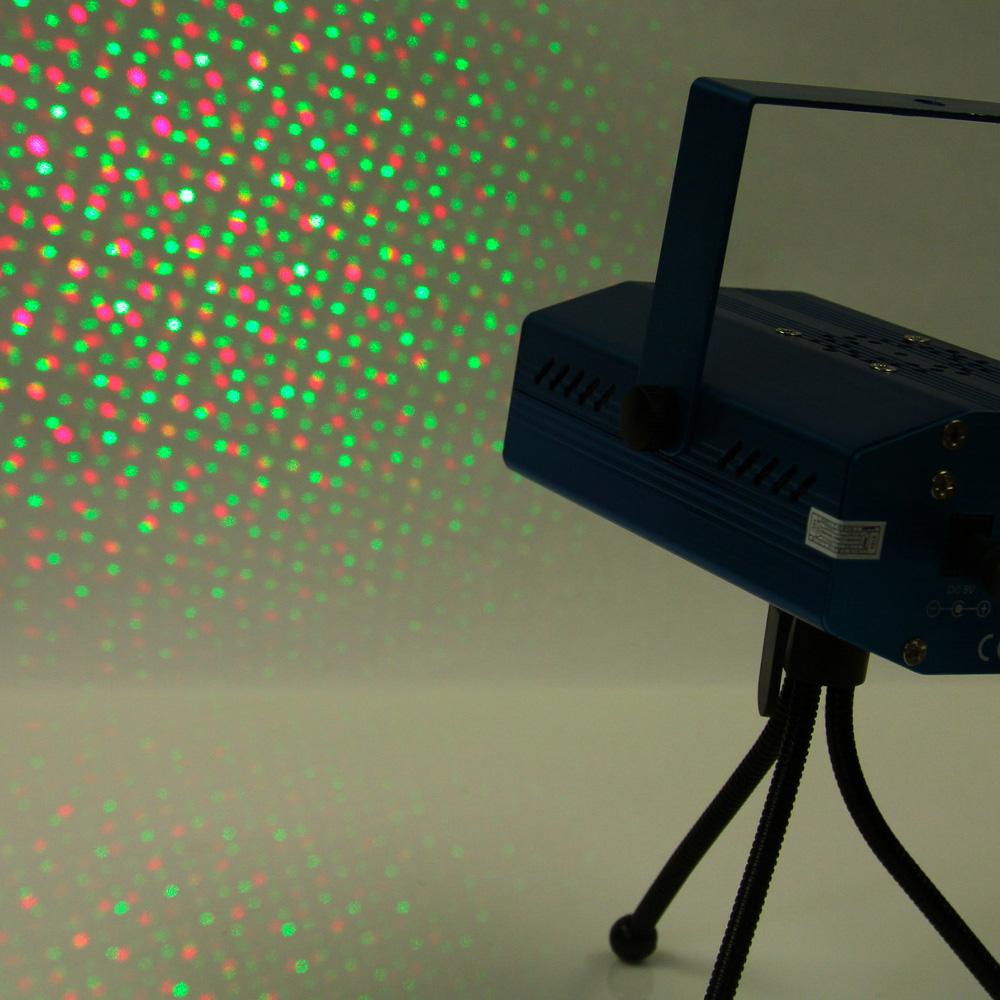 CRONY Las-s09rg Mini Laser Disco Dj Stage Lighting Patterns Projector Lights - Edragonmall.com
