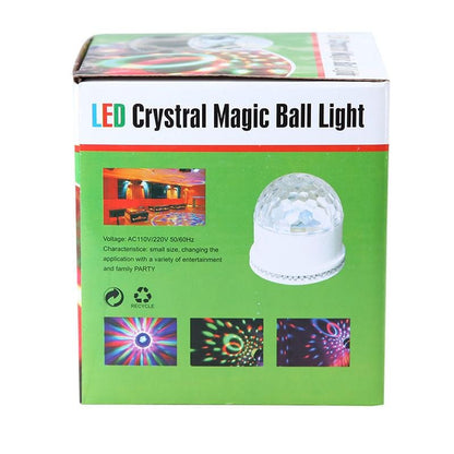 Crony Lb-180 Led Crystral Magic Ball Light Stage Light For Party And Stage Show Colorful Light - Edragonmall.com