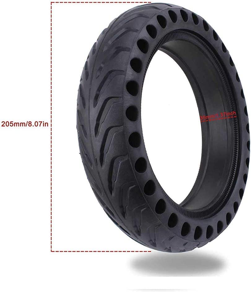CRONY M365 honeycomb tires Scooter Tires 8.5In Tire Front Rear Tire Honeycomb glow-in-the-dark tires - Edragonmall.com